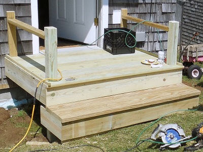 Small front porch